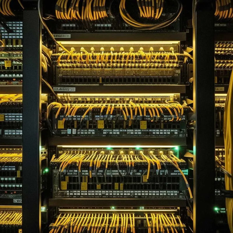 Patchpanel. 