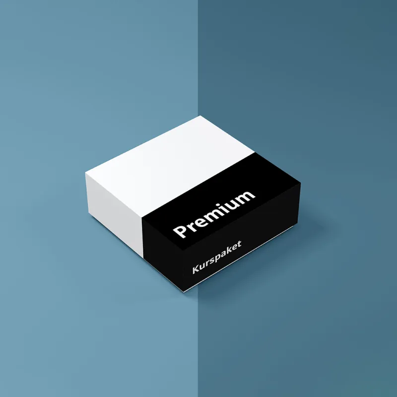 Premium Kurspaket. 